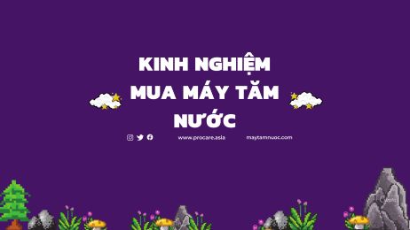 Bật mí cho bạn kinh nghiệm mua máy tăm nước 2023