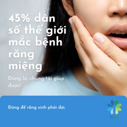 Gần một nửa dân số thế giới mắc bệnh về răng miệng! Bạn có nằm trong số đó không?