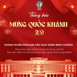 KHÁNH HUYỀN PROCARE CHÚC MỪNG QUỐC KHÁNH 2/9 